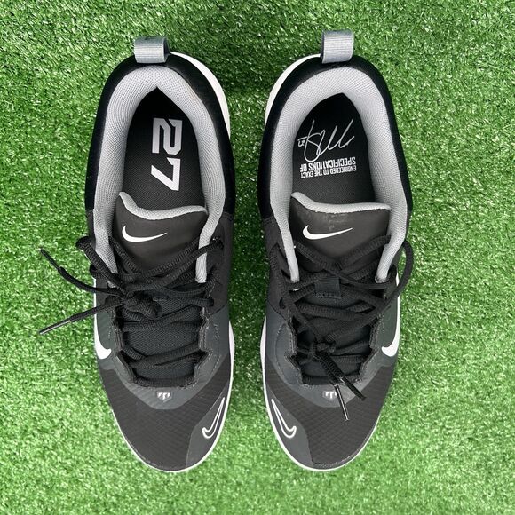 Nike Force Trout 9 Pro MCS Men's 11.5 Baseball Cleats FB2908 001 Black Shoes NEW - Picture 16 of 17